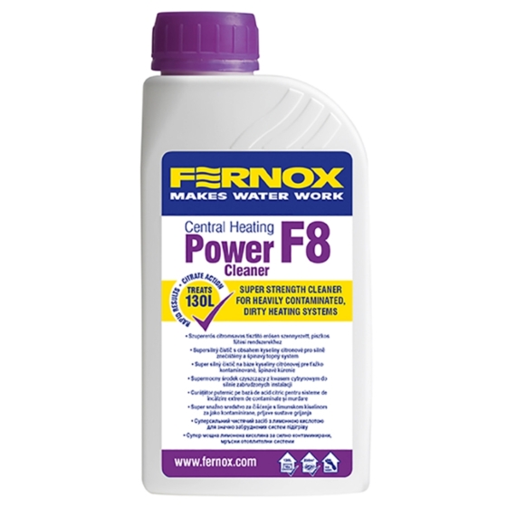 ΚΑΘΑΡΙΣΤΙΚΟ  FERNOX   F 8  POWER CLEANER    ΣΥΣΤΗΜΑΤΟΣ  0.5 L
