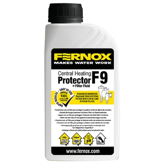 ΠΡΟΣΤΑΤΕΥΤΙΚΟ  FERNOX  F9  Filter Fluid  + Protecror     ΣΥΣΤΗΜΑΤΟΣ  0,5 L