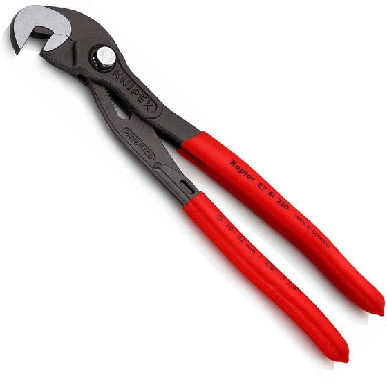 ΓΚΑΖΟΤΑΝΑΛΙΑ - ΠΑΠΑΓΑΛΑΚΙ ΜΕ ΚΟΥΜΠΙ  250mm  BLISTER     KNIPEX 8741250