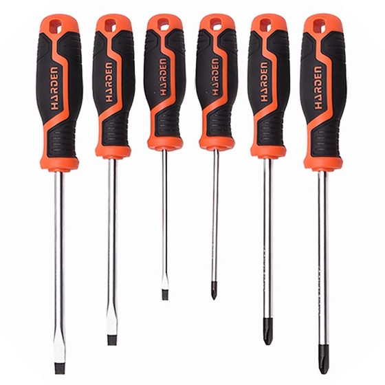 ΣΕΤ ΚΑΤΣΑΒΙΔΙΑ ΜΕ ΜΑΓΝΗΤΙΚΗ ΜΥΤΗ ΚΑΙ ΕΡΓΟΝΟΜΙΚΗ ΛΑΒΗ GRIP (6τμχ.)  HARDEN PRO 550396