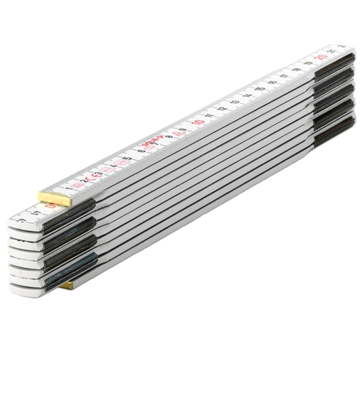 SOLA HW 2/10  ΜΕΤΡΟ ΞΥΛΙΝΟ ΣΠΑΣΤΟ 2m ΛΕΥΚΟ