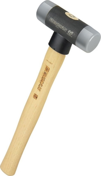 ΜΑΤΣΟΛΑ ΜΕ ΚΕΦΑΛΗ ΠΟΛΥΟΥΡΕΘΑΝΗΣ Φ40mm (635gr) ΚΑΙ HICKORY ΛΑΒΗ  BENMAN 75257