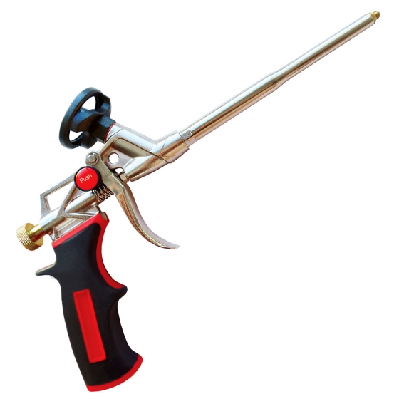 ΠΙΣΤΟΛΙ ΑΦΡΟΥ ΠΟΛΥΟΥΡΕΘΑΝΗΣ ΜΕΤΑΛΛΙΚΟ ΒΙΔΩΜΑ Β.Τ. ΜΕ ΡΥΘΜΥΣΗ ΚΑΙ STOP  STRONG TOOLS 1933T1