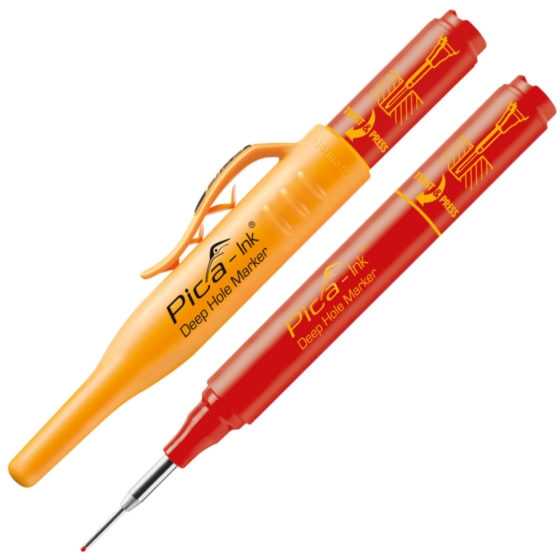 PICA INK 150/40  ΜΑΡΚΑΔΟΡΟΣ ΜΕ ΜΕΤΑΛΛΙΚΗ ΜΑΚΡΙΑ ΛΕΠΤΗ ΜΥΤΗ ΣΕ ΘΗΚΗ ΚΟΚΚΙΝΟ ΧΡΩΜΑ