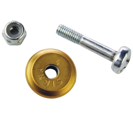 SIGMA 014T  ΑΝΤΑΛΛΑΚΤΙΚΟ ΚΟΦΤΗ ΠΛΑΚΙΔΙΩΝ ΡΟΔΑΚΙ+ΒΙΔΑΚΙ Φ12x3mm ΤΙΤΑΝΙΟΥ