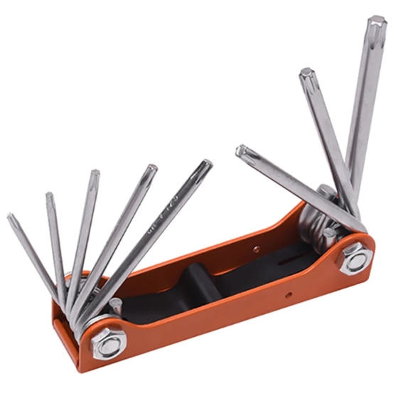 HARDEN 540612  ΣΕΤ ΚΛΕΙΔΙΑ TORX 8τμχ. ΣΕ ΣΟΥΓΙΑ