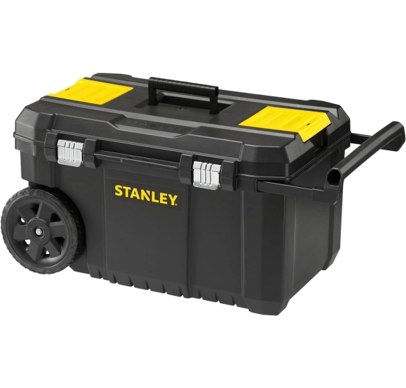 ΕΡΓΑΛΕΙΟΘΗΚΗ ΜΠΑΟΥΛΟ 50Lit ΜΕ ΜΕΤΑΛΙΚΑ ΚΟΥΜΠΩΜΑΤΑ ΡΟΔΕΣ ΚΑΙ ΠΤΥΣΣΟΜΕΝΗ ΛΑΒΗ ΜΕΤΑΦΟΡΑΣ     STANLEY STST1-80150