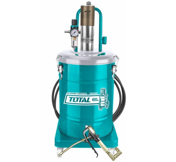 TOTAL THT118302  ΓΡΑΣΣΑΔΟΡΟΣ ΑΕΡΟΣ 30Lit ΜΕΓΙΣΤΗΣ ΠΙΕΣΗΣ 8Bar ΤΡΟΧΗΛΑΤΟΣ
