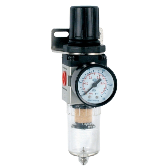 ΡΥΘΜΙΣΤΗΣ ΠΙΕΣΗΣ ΜΕ ΥΔΑΤΟΠΑΓΙΔΑ 1/4" mini ΜΕ ΜΑΝΟΜΕΤΡΟ ΚΑΙ ΒΑΣΗ ΣΤΗΡΙΞΗΣ     BULLE FR 41913