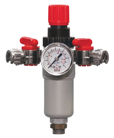 ΑΕΡΟΣ ΡΥΘΜΙΣΤΗΣ ΠΙΕΣΗΣ 3/8'' ΓΙΑ ΑΕΡΟΣΥΜΠΙΕΣΤΗ ΜΕ ΜΑΝΟΜΕΤΡΟ