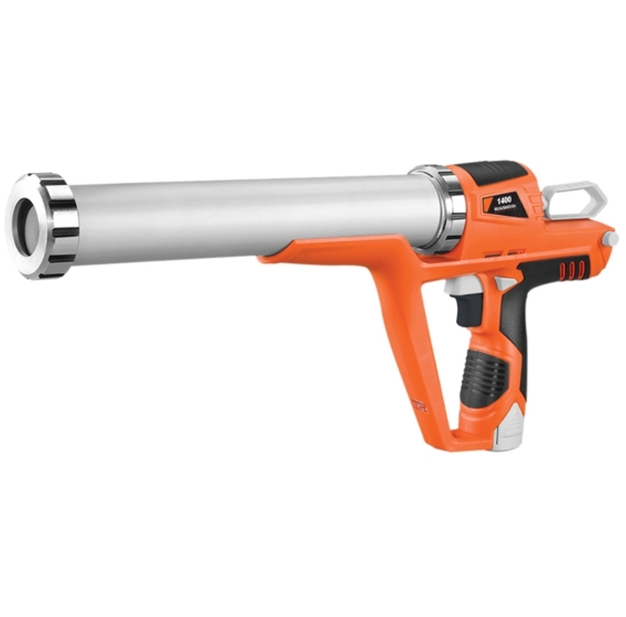 ΠΙΣΤΟΛΙ ΣΙΛΙΚΟΝΗΣ 12V ΜΕ 2x1,5Ah ΜΠΑΤΑΡΙΕΣ ΓΙΑ ΣΑΛΑΜΙΑ & ΓΥΣΙΓΓΕΣ 300/600ml ΜΕ ΤΣΑΝΤΑ ΜΕΤΑΦΟΡΑΣ  KRAUSMANN 1400