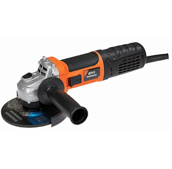 ΓΩΝΙΑΚΟΣ ΤΡΟΧΟΣ Φ125mm  900W ΜΕ ΡΥΘΜΙΖΟΜΕΝΕΣ ΣΤΡΟΦΕΣ     KRAUSMANN 8711