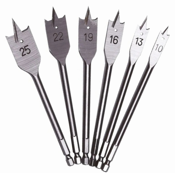 ΤΡΥΠΑΝΙΑ ΦΤΕΡΟΥ ΓΙΑ ΞΥΛΟ (6τμχ.) ΜΕ ΕΞΑΓΩΝΟ ΣΤΕΛΕΧΟΣ 1/4΄΄     HARDEN PRO 613066