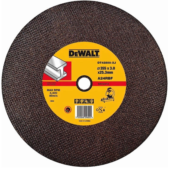 DEWALT DT3450  ΔΙΣΚΟΣ ΚΟΠΗΣ ΜΕΤΑΛΛΩΝ Φ355 x3.0x25.4mm