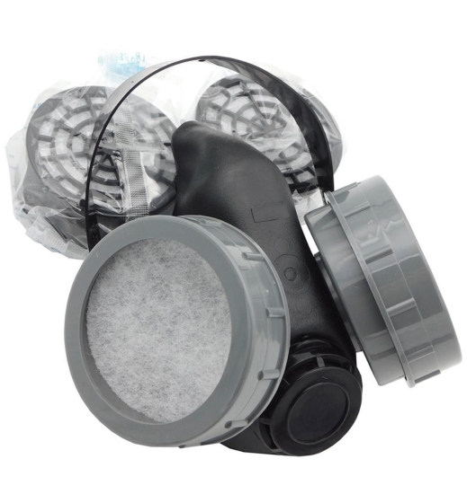 ΜΑΣΚΑ ΠΡΟΣΤΑΣΙΑΣ ΜΙΣΟΥ ΠΡΟΣΩΠΟΥ ΜΕ ΔΙΠΛΟ ΦΙΛΤΡΟ