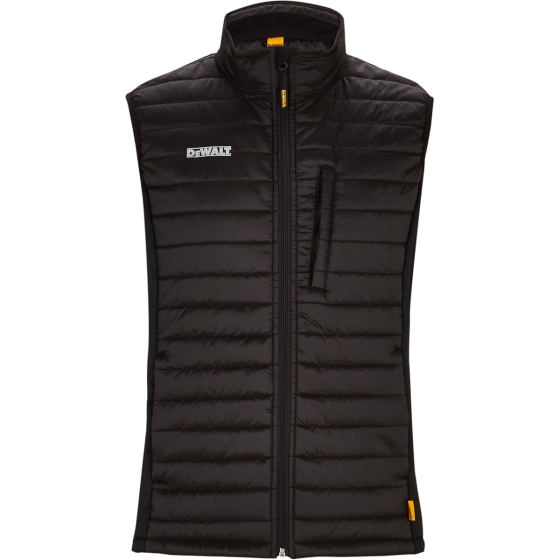DEWALT DWC50-013  FORCE GILET  ΓΙΛΕΚΟ ΕΡΓΑΣΙΑΣ ΑΜΑΝΙΚΟ ΜΑΥΡΟ ΜΕ ΦΛΙΣ ΕΠΕΝΔΥΣΗ