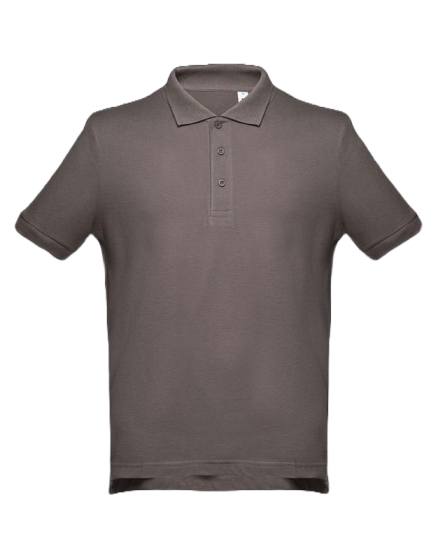 ΜΠΛΟΥΖΑΚΙ POLO 100% COTTON GREY MELANGE THC ADAM