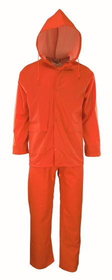 GALAXY COMFORT PLUS PU  ΑΔΙΑΒΡΟΧΟ ΚΟΣΤΟΥΜΙ ΜΕ ΚΟΥΚΟΥΛΑ ΠΟΡΤΟΚΑΛΙ ΧΡΩΜΑ