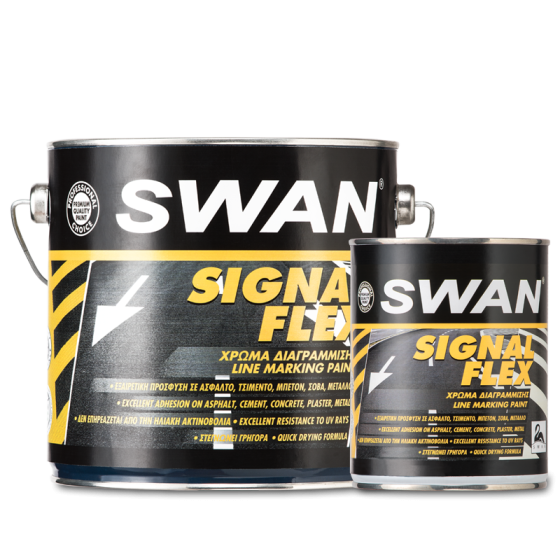 ΧΡΩΜΑ ΔΙΑΓΡΑΜΜΙΣΕΩΣ ΛΕΥΚΟ  SWAN SIGNAL FLEX