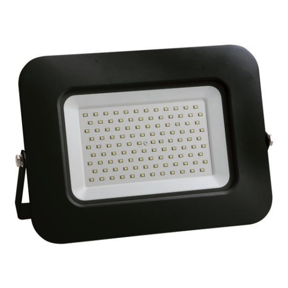 EUROLAMP 147-69350  100W LED SMD IP65 6500K / 11000Lm 360° ΠΡΟΒΟΛΕΑΣ ΜΑΥΡΟ ΧΡΩΜΑ ΜΕ ΒΑΣΗ