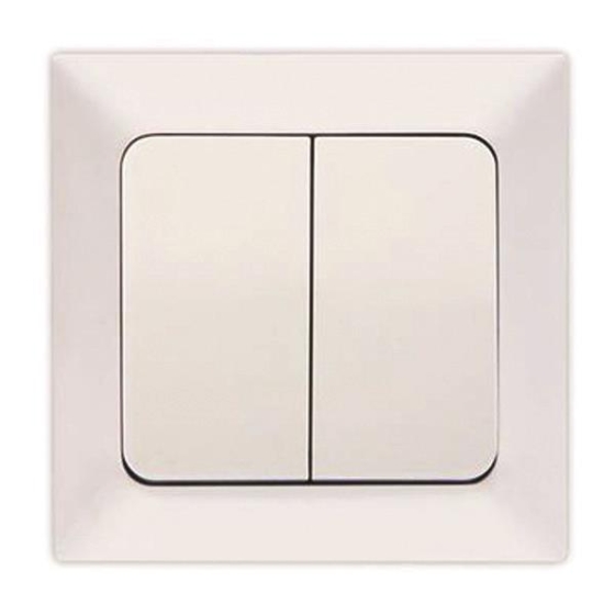 ΔΙΑΚΟΠΤΗΣ ΗΛΕΚΤΡΟΛΟΓΙΚΟΣ ΤΟΙΧΟΥ ΧΩΝΕΥΤΟΣ ΔΙΠΛΟΣ ΛΕΥΚΟΣ