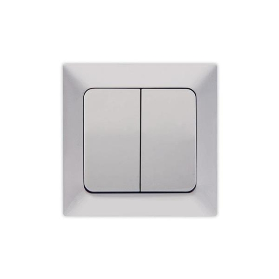 ΔΙΑΚΟΠΤΗΣ ΗΛΕΚΤΡΟΛΟΓΙΚΟΣ ΤΟΙΧΟΥ ΧΩΝΕΥΤΟΣ ΔΙΠΛΟΣ ΝΙΚΕΛ ΜΑΤ