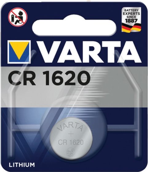 ΜΠΑΤΑΡΙΑ ΛΙΘΙΟΥ 3Volt CR1620  VARTA
