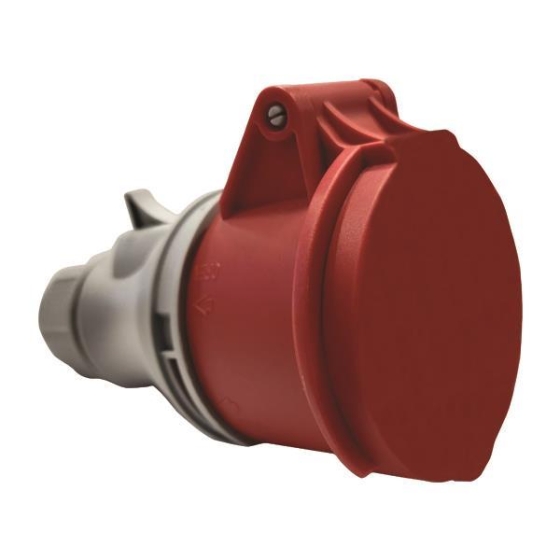 ΦΙΣ ΘΗΛΥΚΟ 5x16A 380-415V ΒΙΟΜΗΧΑΝΙΚΟΥ ΤΥΠΟΥ (IP44)     EUROLAMP 147-16513