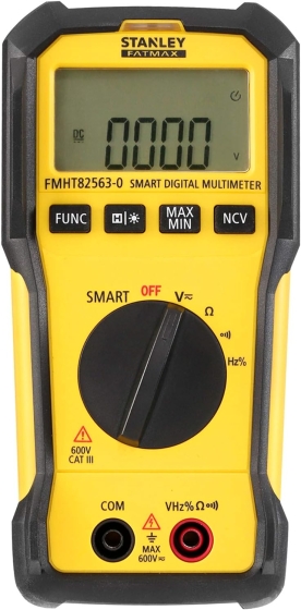 ΠΟΛΥΜΕΤΡΟ ΨΗΦΙΑΚΟ 600V AC/DC  STANLEY FATMAX FMHT82563