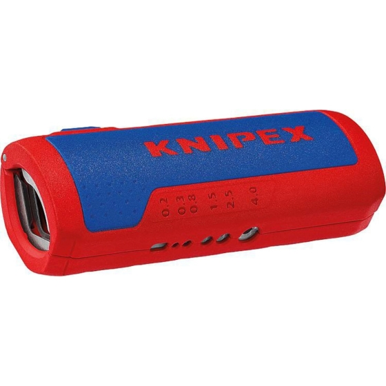 KNIPEX 902202SB  ΑΠΟΓΥΜΝΩΤΗΣ ΚΑΛΩΔΙΩΝ 100mm ΜΕ ΚΟΦΤΗ ΣΩΛΗΝΩΝ ΣΠΥΡΑΛ 13-32mm