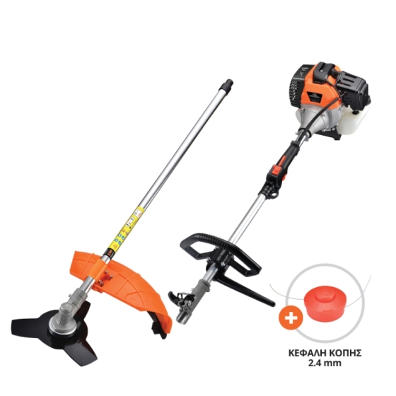 KRAUSMANN 3250  ΠΟΛΥΜΗΧΑΝΗΜΑ ΚΗΠΟΥ 52cc (2,2Hp) ΧΟΡΤΟΚΟΠΤΙΚΟ + ΜΕΣΙΝΕΖΑ