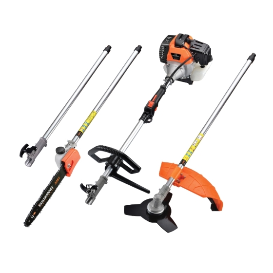 KRAUSMANN 3250  ΠΟΛΥΜΗΧΑΝΗΜΑ ΚΗΠΟΥ 52cc (2,2Hp) ΧΟΡΤΟΚΟΠΤΙΚΟ + ΚΟΝΤΑΡΟΠΡΙΟΝΟ + ΠΡΟΕΚΤΑΣΗ