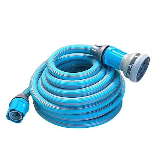 IDRO EASY LIGHT BLUE  ΛΑΣΤΙΧΟ ΠΟΤΙΣΜΑΤΟΣ ΕΠΕΚΤΕΙΝΟΜΕΝΟ 1/2'' 15m +5m COMPLE ΜΕ ΤΑΧΥΣΥΝΔΕΣΜΟ ΚΑΙ ΠΙΣΤΟΛΙ