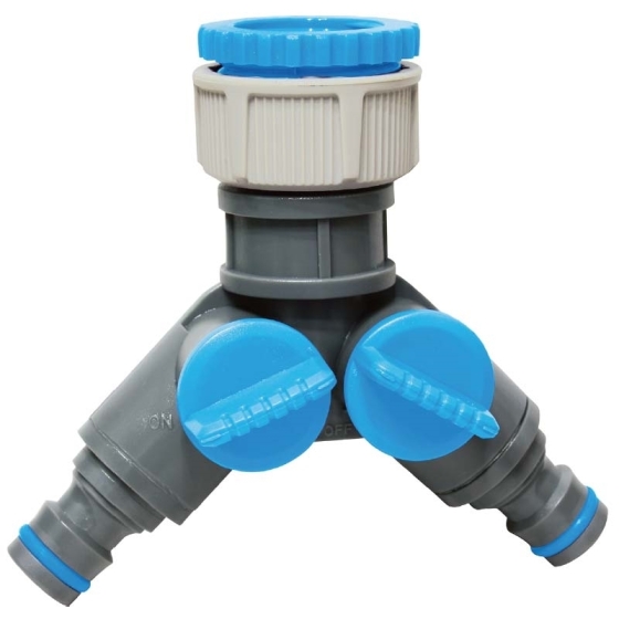 AQUACRAFT 550256  ΔΙΑΝΟΜΕΑΣ ΠΟΤΙΣΜΑΤΟΣ 2 ΕΞΟΔΩΝ ΜΕ ΔΙΑΚΟΠΤΗ