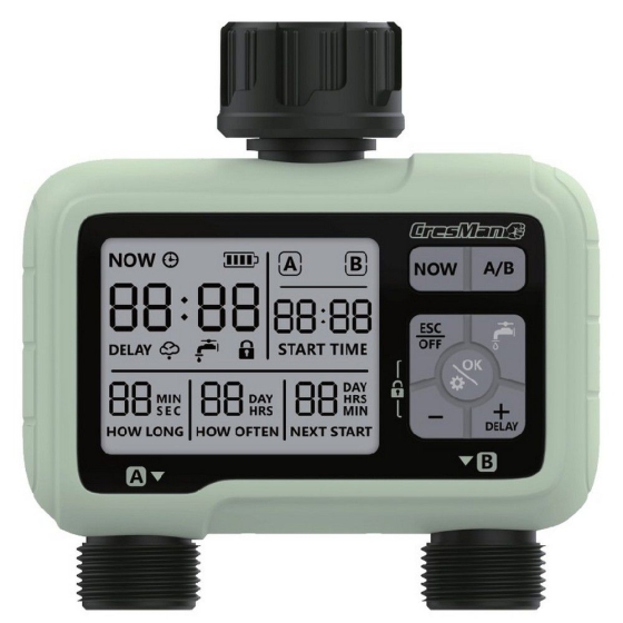 CRESMAN PK 88D  ΠΡΟΓΡΑΜΑΤΙΣΤΗΣ ΠΟΤΙΣΜΑΤΟΣ ΔΥΟ ΕΞΟΔΩΝ-ΠΑΡΟΧΩΝ DIGITAL DISPLAY