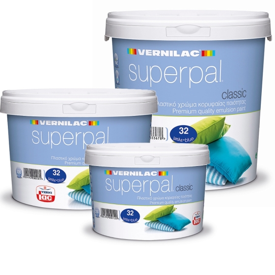 SUPERPAL CLASSIC  ΠΛΑΣΤΙΚΟ ΧΡΩΜΑ  ΜΠΛΕ Νο 32