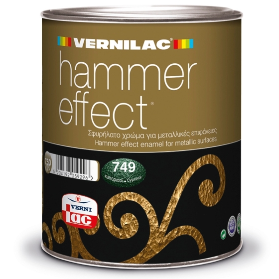 VERNILAC HAMMER EFFECT 750ml No749  ΣΦΥΡΗΛΑΤΟ / ΜΑΡΤΕΛΕ ΧΡΩΜΑ ΚΥΠΑΡΙΣΣΙ