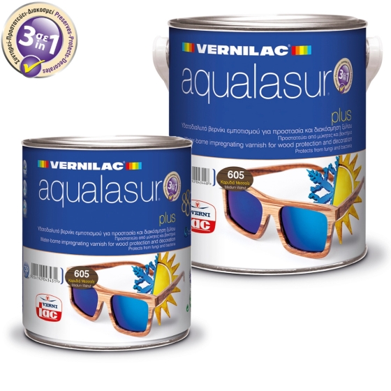 VERNILAC AQUALASUR PLUS A605 ΚΑΡΥΔΙΑ ΜΕΣΣΑΙΑ ΣΥΝΤΗΡΗΤΙΚΟ ΞΥΛΟΥ