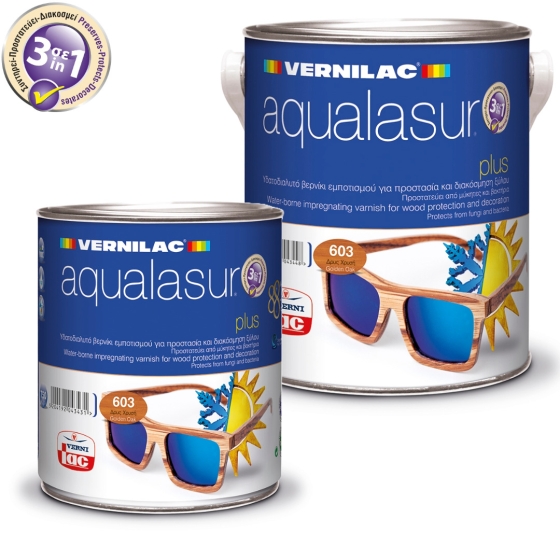 VERNILAC AQUALASUR PLUS A603 ΔΡΥΣ ΧΡΥΣΗ ΣΥΝΤΗΡΗΤΙΚΟ ΞΥΛΟΥ