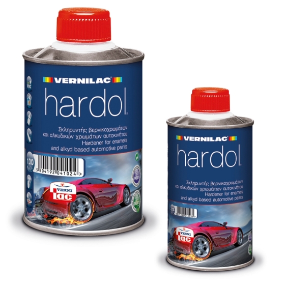 HARDOL ΣΚΛΗΡΥΝΤΗΣ  ΒΕΡΝΙΚΟΧΡΩΜΑΤΩΝ ΚΑΙ ΧΡΩΜΑΤΩΝ ΑΥΤΟΚΙΝΗΤΟΥ