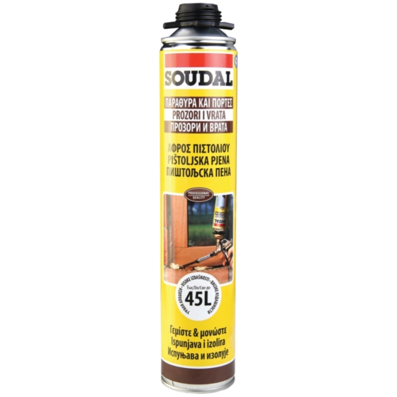 SOUDAL 750ml (45Lit)  ΠΙΣΤΟΛΙΟΥ ΑΦΡΟΣ ΠΟΛΥΟΥΡΕΘΑΝΗΣ