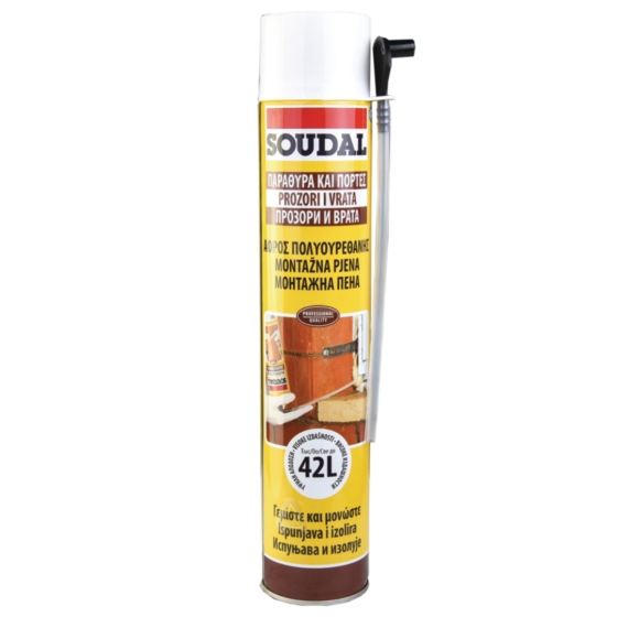 SOUDAL 750ml (42Lit)  ΧΕΙΡΟΣ ΑΦΡΟΣ ΠΟΛΥΟΥΡΕΘΑΝΗΣ