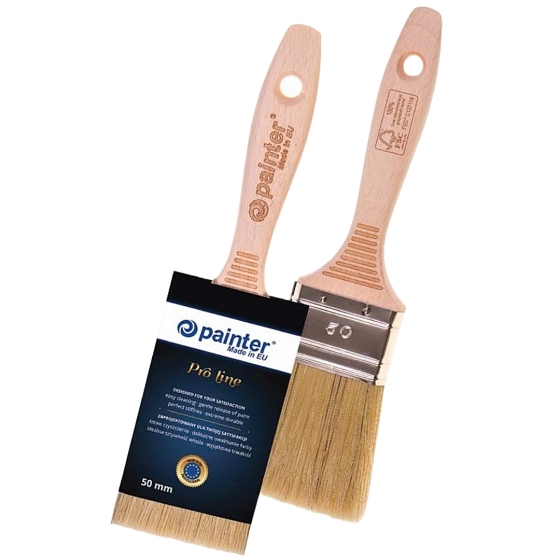 PAINTER PRO LINE ΠΙΝΕΛΟ ΥΠΕΡΔΙΠΛΟ ΜΕ ΦΥΣΙΚΗ / ΣΥΝΘΕΤΙΚΗ ΤΡΙΧΑ & ΜΕ ΕΡΓΟΝΟΜΙΚΗ ΞΥΛΙΝΗ ΛΑΒΗ Α'' ΠΟΙΟΤΗΤΑΣ