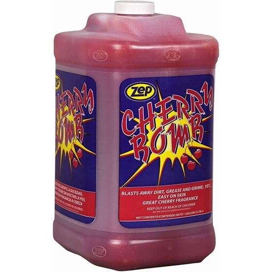 ZEP CHERRY BOMB  3,75Lit  μέ ΒΑΛΒΙΔΑ ΠΑΤΗΤΗ ΠΑΣΤΑ ΚΑΘΑΡΙΣΜΟΥ ΧΕΡΙΩΝ ΚΟΚΚΙΝΟ ΧΡΩΜΑ