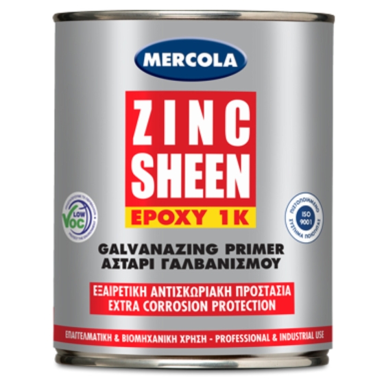 MERCOLA ZING SHEEN ΑΣΤΑΡΙ ΑΝΤΙΣΚΩΡΙΑΚΟ ΨΥΧΡΟ ΓΑΛΒΑΝΙΣΜΑ