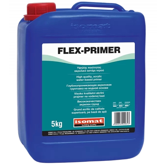 FLEX-PRIMER  5Kg  ΑΣΤΑΡΙ ΝΕΡΟΥ  ISOMAT