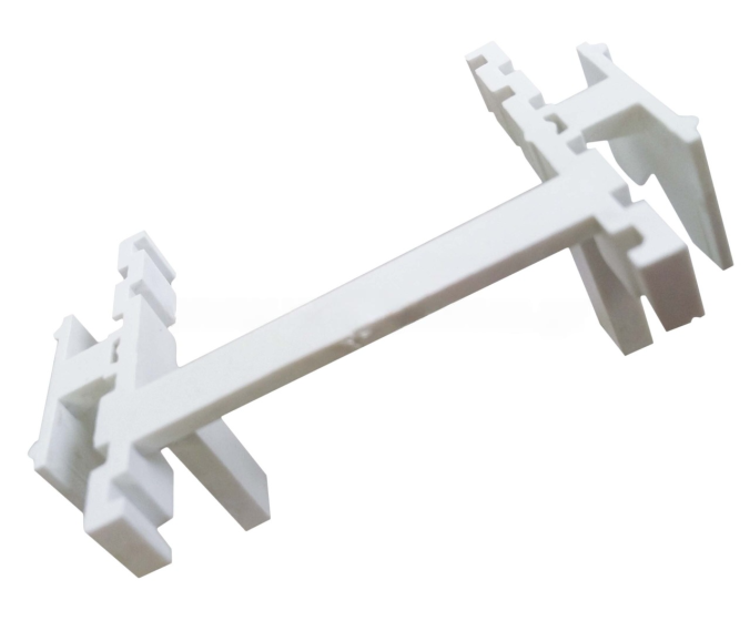 ΠΛΑΣΤΙΚΟΣ ΟΔΗΓΟΣ - ΤΑΦ ''Τ'' ΓΙΑ ΥΑΛΟΤΟΥΒΛΑ 10mm (ΓΙΑ ΤΙΣ ΑΚΡΕΣ - ΠΕΡΙΜΕΤΡΙΚΑ)